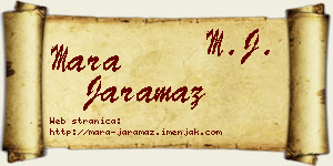 Mara Jaramaz vizit kartica